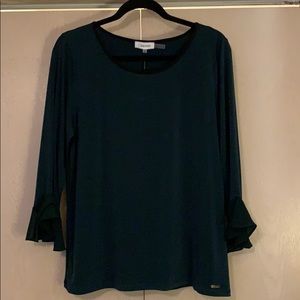 Dark Green Blouse
